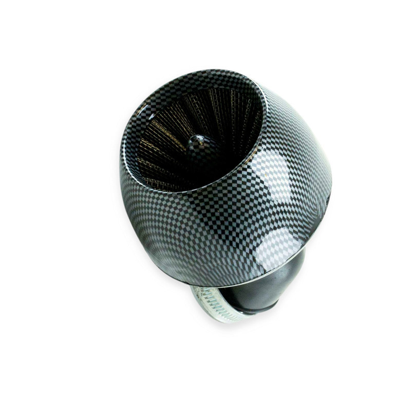 Фільтр нульовик (d-35 мм) турбіна карбон (45°) пластик повітряний Мукачево - фото 1