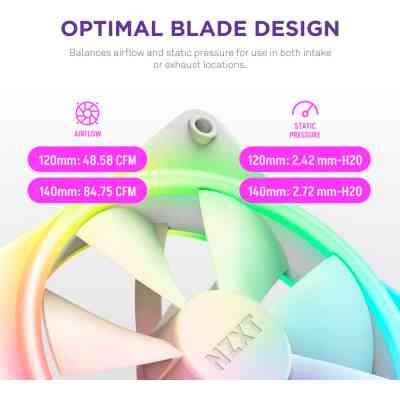 Кулер для корпуса NZXT F120RGB Duo (RF-D12SF-W1) Винница