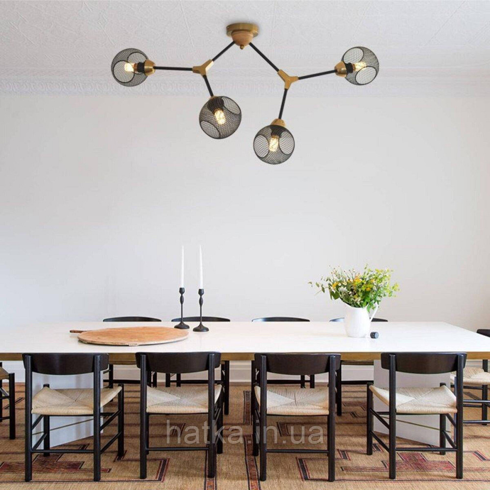 Декоративная люстра GLX-22065-4 на 4 плафона Киев - изображение 1