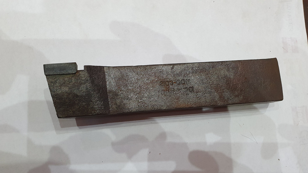Резец токарный переходной упорный изогнутый 2103-0011 ВК8. 200*40*12 мм. Харьков - изображение 1