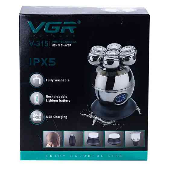 VGR Електробритва VGR V-315 з дисплеєм з плаваючою головкою Коломия