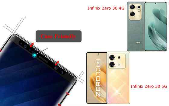 Защитное стекло HyperGlass Pro для Infinix Zero 30 4G, Zero 30 5G – максимальная чувствительность и защита Киев