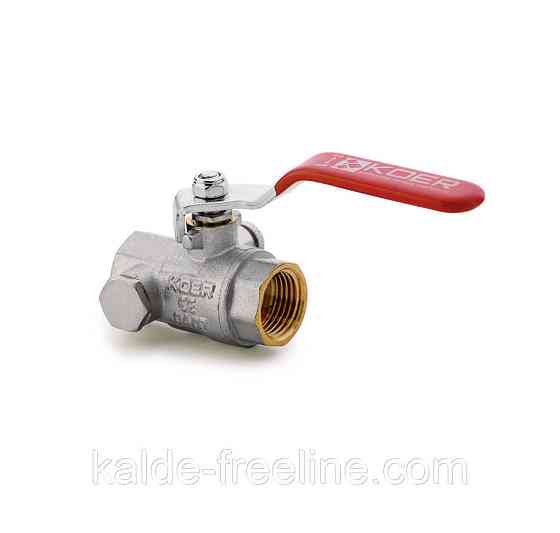 Кран кульовий 3/4" ГГР Koer з дренажем та повітровідвідником Харків