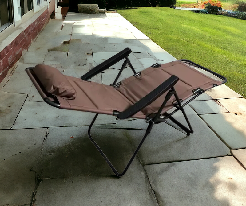 Шезлонг для відпочинку розкладний на 6 положень до 120 кг/ Крісло складане Кривий Ріг - фото 5