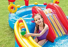Надувной игровой центр бассейн с горкой 297 х 193 см. Intex 57453 Киев - изображение 3
