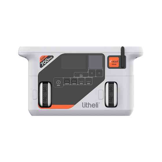 Портативна зарядна станція Litheli 800 Вт, 724 Вт·год, LiFePO4 + 2 Power Bank Київ
