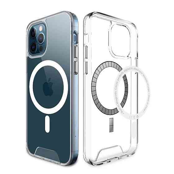 Чохол для смартфона Space Magnetic for Apple iPhone 15 Pro Max Transparent Київ
