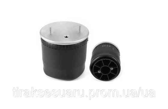 Пневморессора с стаканом ROR; MERCEDES; WEWELER Пневмоподушка для прицепов с осями ROR; MERCEDES; WEWELER 2 шпильки 1 штуцер Луцк