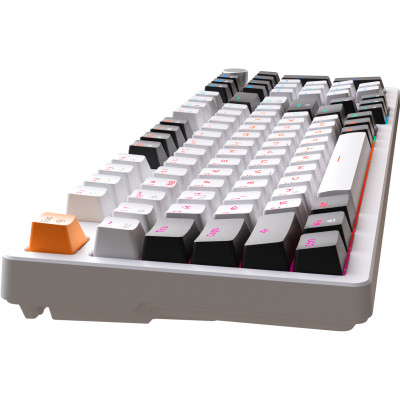 Клавиатура GamePro MK170W Hot-Swap Red Swich RGB USB UA White (MK170W) Винница - изображение 11