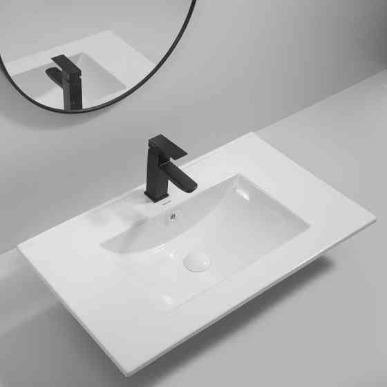 Раковина меблева Mixxus Premium CUBIC-1503 810х460х170mm з отвором під змішувач та переливом  ( MP6497 ) 35268 Харьков