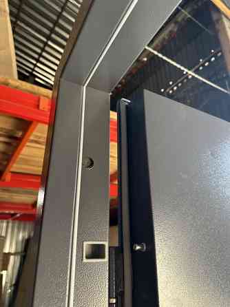 Двері металеві Redfort - Серія Метал/Метал + притвор комплектація Оптима плюс, RAL 7024 Київ