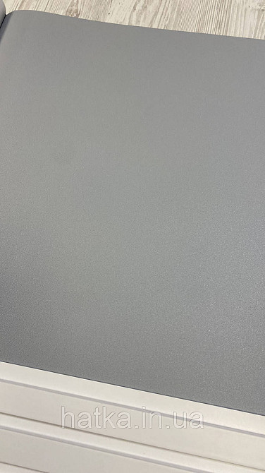 Шпалери метрові вінілові на флізеліні A.S.Creation Elite of Shades1.06x10 однотон сірий графіт 78651-5 Київ - фото 2