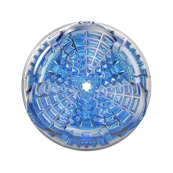 Мастурбатор Fleshlight Turbo Core Blue Ice, оральний секс (глибоке горло) Sex Aura Київ