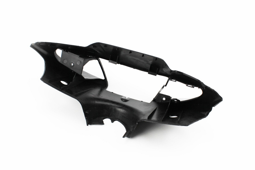 Yamaha JOG NEXT ZONE пластик - керма передній "голова" (під диск. гальмо), ЧОРНЕ Київ - фото 4