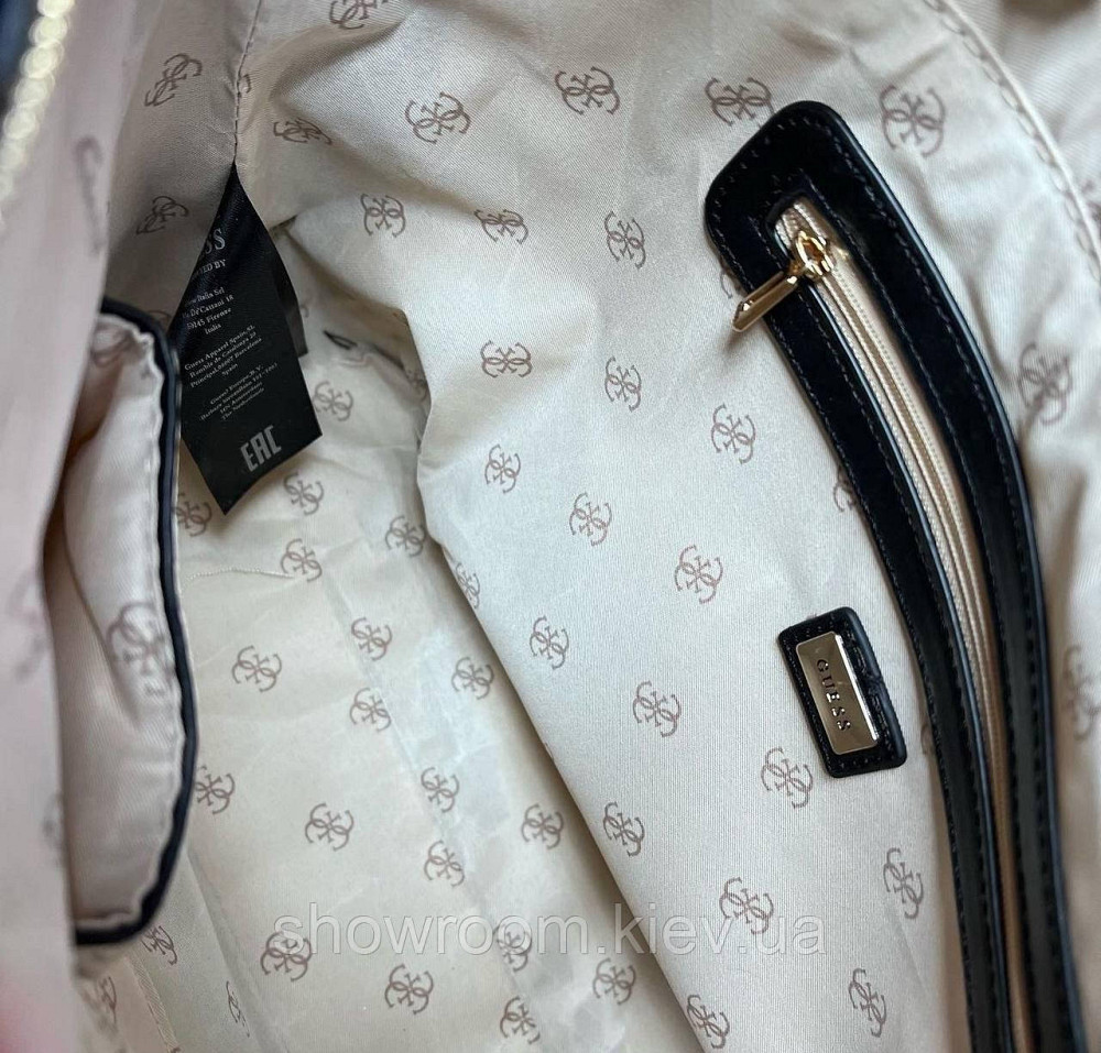 Жіноча сумка шоппер Guess (866530) коричнева Київ - фото 5