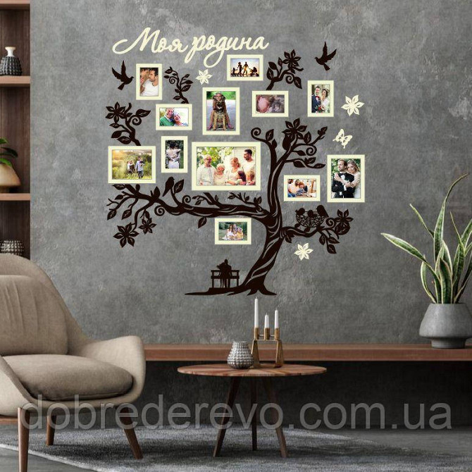 Семейное дерево My family на 12 фото рамок, Родовое дерево My family Вижница - изображение 2