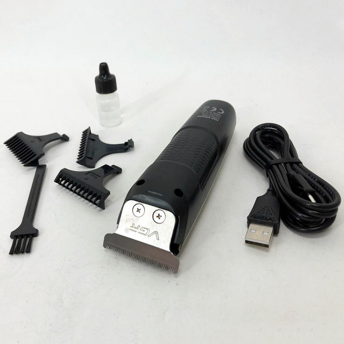 Бездротова електробритва VGR V-008 Pro, Бритва тример для бороди, Професійна машинка для OG-758 стрижки голови Київ - фото 3