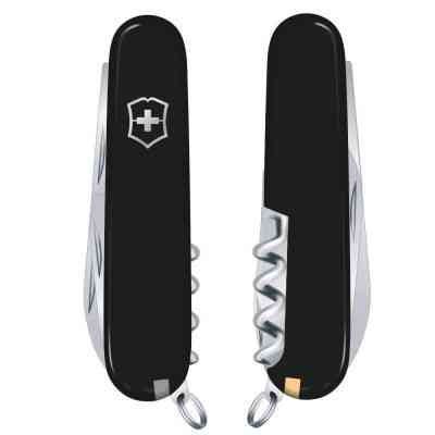 Нож Victorinox Sportsma 84 мм Чорний (0.3803.3) Винница