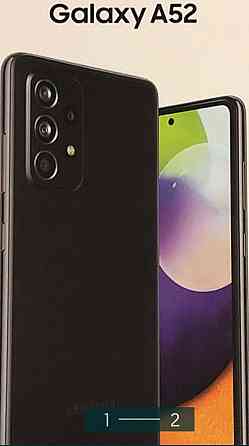 Смартфон: Samsung Galaxy A52, 4/128Gb. Black Київ