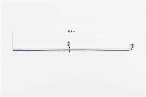 Спиця задня L=160мм, D=3мм, к-кт 36шт Київ