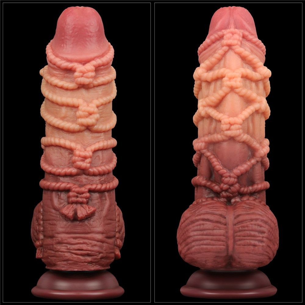 Фаллоимитатор значительного размера 9.5'' DUAL LAYERED PLATINUM SILICONE Sex Aura Киев - изображение 7
