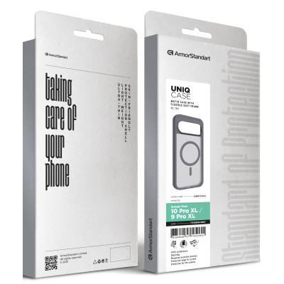 Чохол до мобільного телефона Armorstandart Uniq MagCase Google Pixel 10 Pro XL / 9 Pro XL Titanium Grey (ARM87923) Вінниця - фото 3