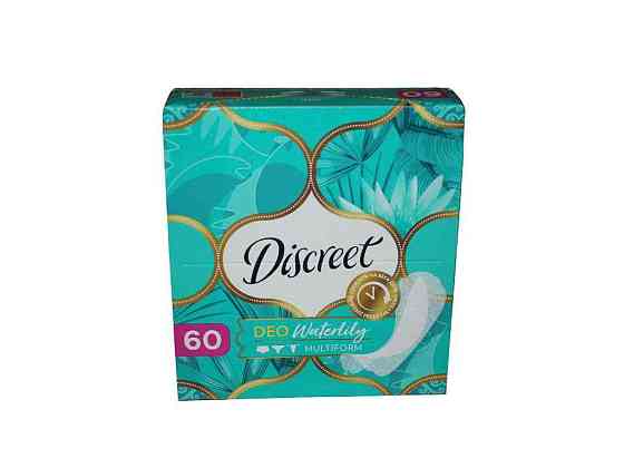 Щоденні гігієнічні прокладки DISCREET Deo Water Lily 60 шт   Solmir Київ