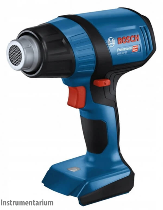 Профессиональный аккумуляторный технический фен Bosch Professional GHG 18V-50: без АКБ,2 насадки, 300°С/500°С Киев - изображение 8