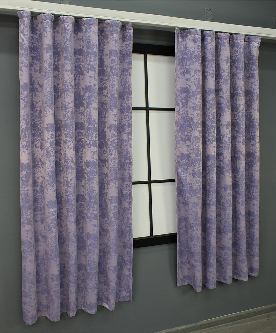 Комплект коротких штор VR-Textil Жакард Sultan XO № 1285ш 130х170 см 2 шт Лавандовий (35-0091) Київ - фото 4