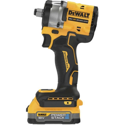 Гайковерт DeWALT 18V XR Li-lon PowerStack 2x1.7Ah, бесщеточный, 406 Нм, кейс TSTAK (DCF921E2T) Винница - изображение 2