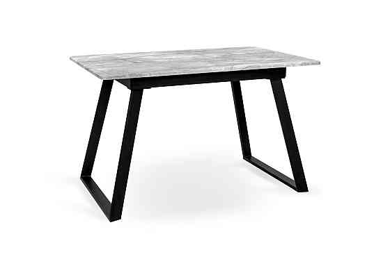 Стіл Тандем 120(+40)*75 чорний метал/базальт Киев