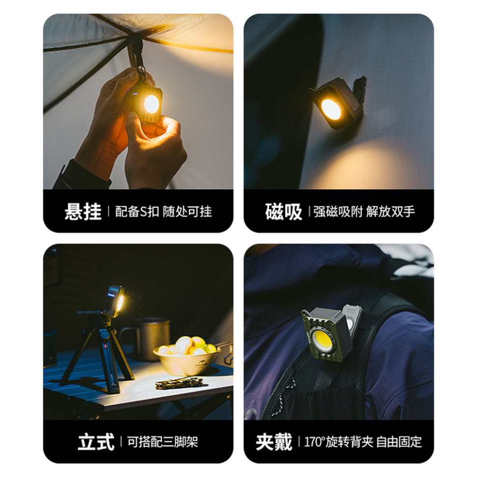 Ліхтар наключний Naturehike CNK2450ZM014, оливковий Київ - фото 10