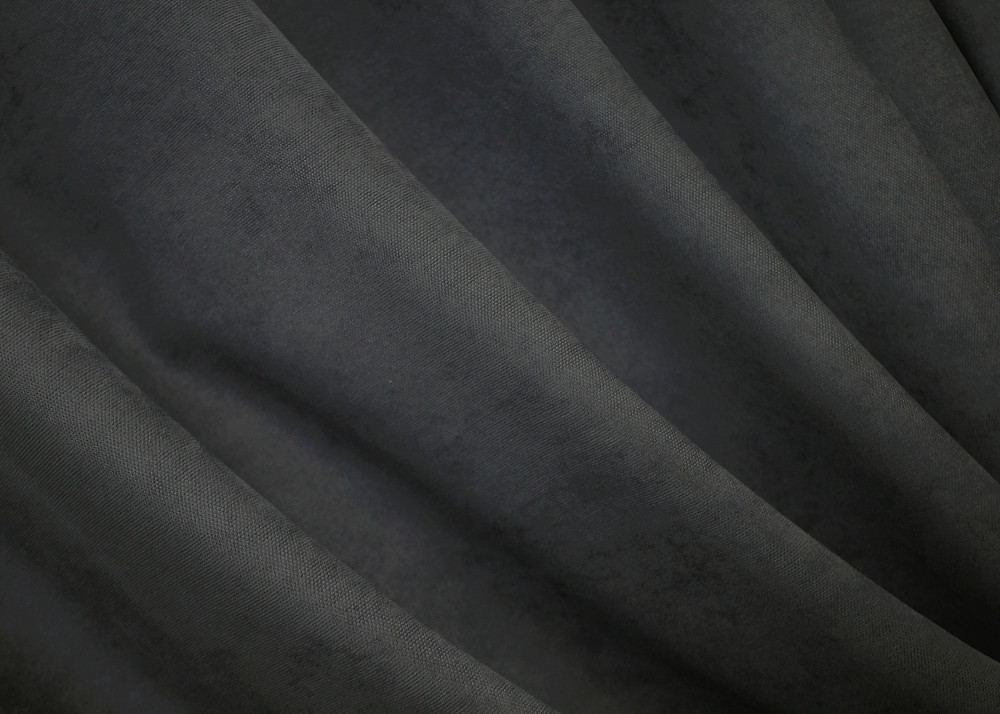 Комплект готових штор VR-Textil Мікровелюр Petek № 1495ш Темно-сірий 140х295 см 2 шт (39-903) Київ - фото 6