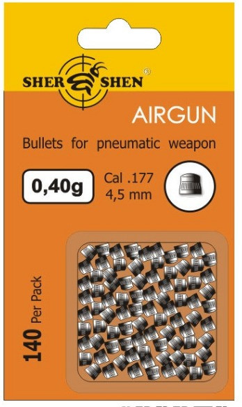 Пули Шершень 0.40г 140шт Днепр - изображение 1