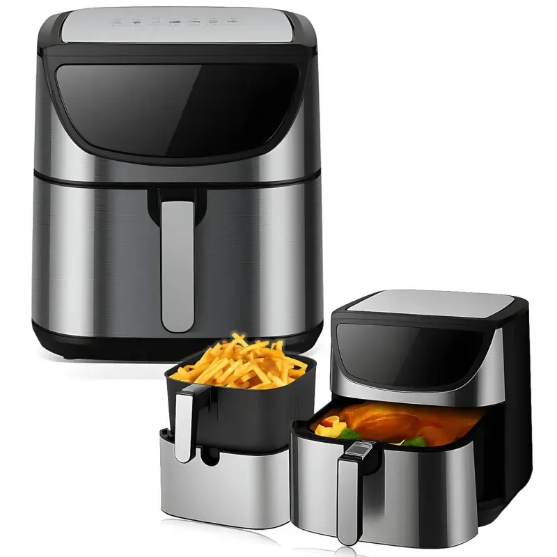 Фритюрниця Zepline ZP-217 12 л, 4200Вт, подвійний ТЕН, знімний кошик, антипригарне покриття, регульований термостат Одеса - фото 2