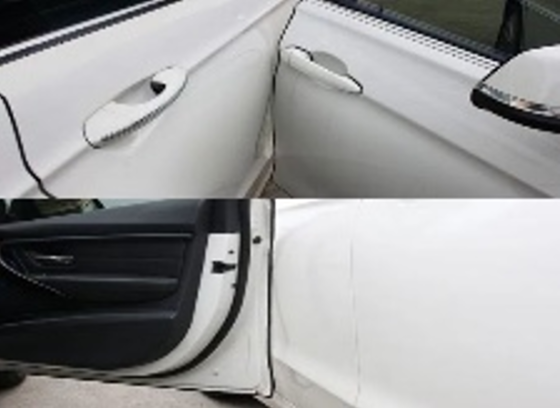 Захист торця дверей силікон 5м. чорна Винница