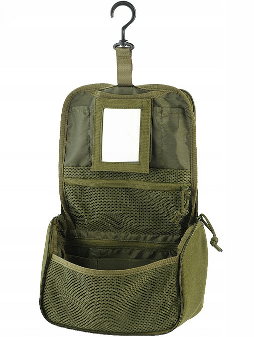 Косметическая сумка для туалетных принадлежностей с зеркалом M-Tac (10127001) Olive Нововолынск - изображение 4