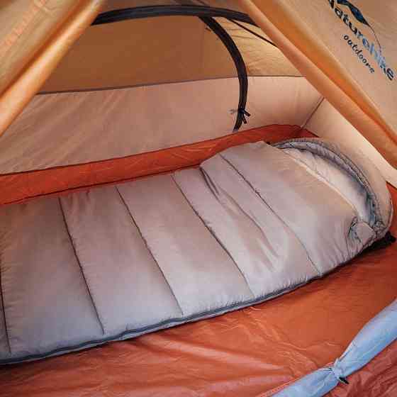Спальник з капюшоном Naturehike M400 NH20MSD02, (1°C), лівий, сірий Київ