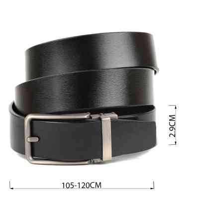 Ремень Vintage Мужской Черный (20268) Винница