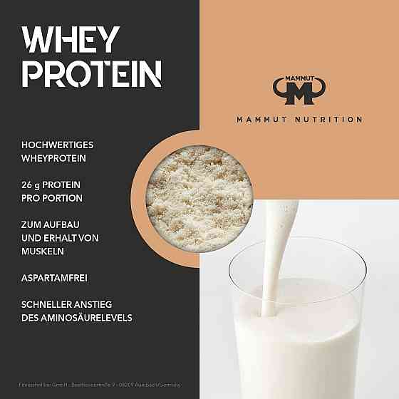 Протеин Mammut Whey Protein 1000 г, Snickerdoodle Луцк