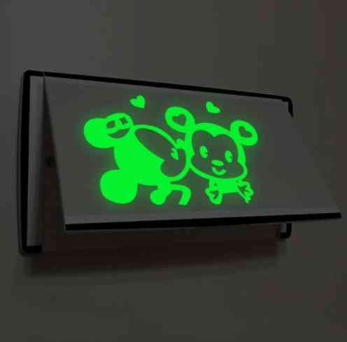 Люминесцентная наклейка - 10*6см Киев