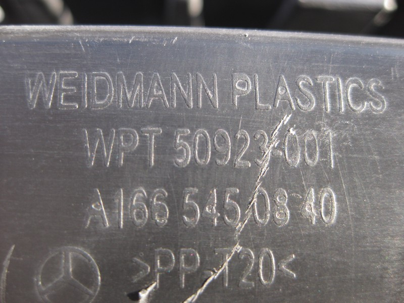 Mercedes-Benz  A1665450840 Утримувач блоків управління в їхньому корпусі ML W166 GL X166 Одеса - фото 3