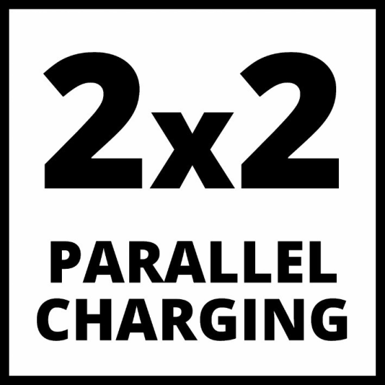 Потужний зарядний пристрій для 4-х акумуляторів Einhell 2x2 Power X-Quattrocharger 4А Київ