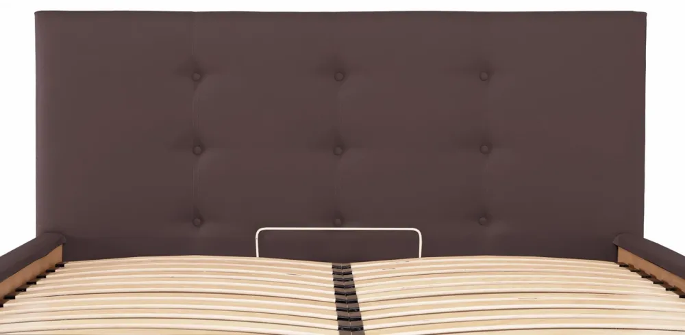 Кровать Двуспальная Manchester Comfort 180 х 190 см Fly 2231 С подъемным механизмом и нишей для белья Темно-коричневый Киев - изображение 5