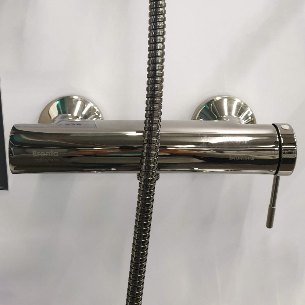 Змішувач для душу IMPRESE BRENTA (ZMK091908080) графіт Київ - фото 3