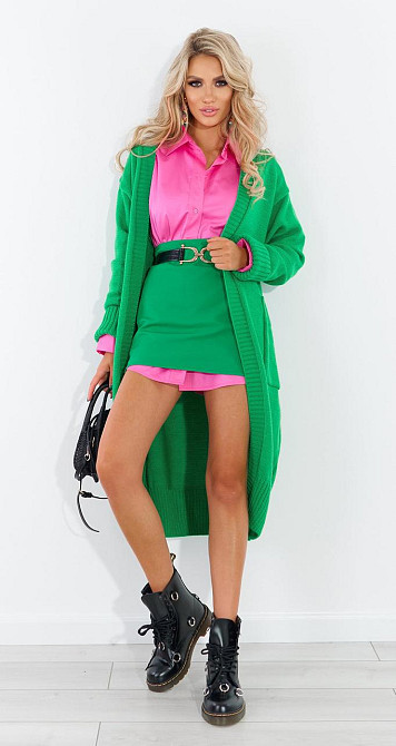 Полегшений кардиган із кишенями (48-52) Київ - фото 5