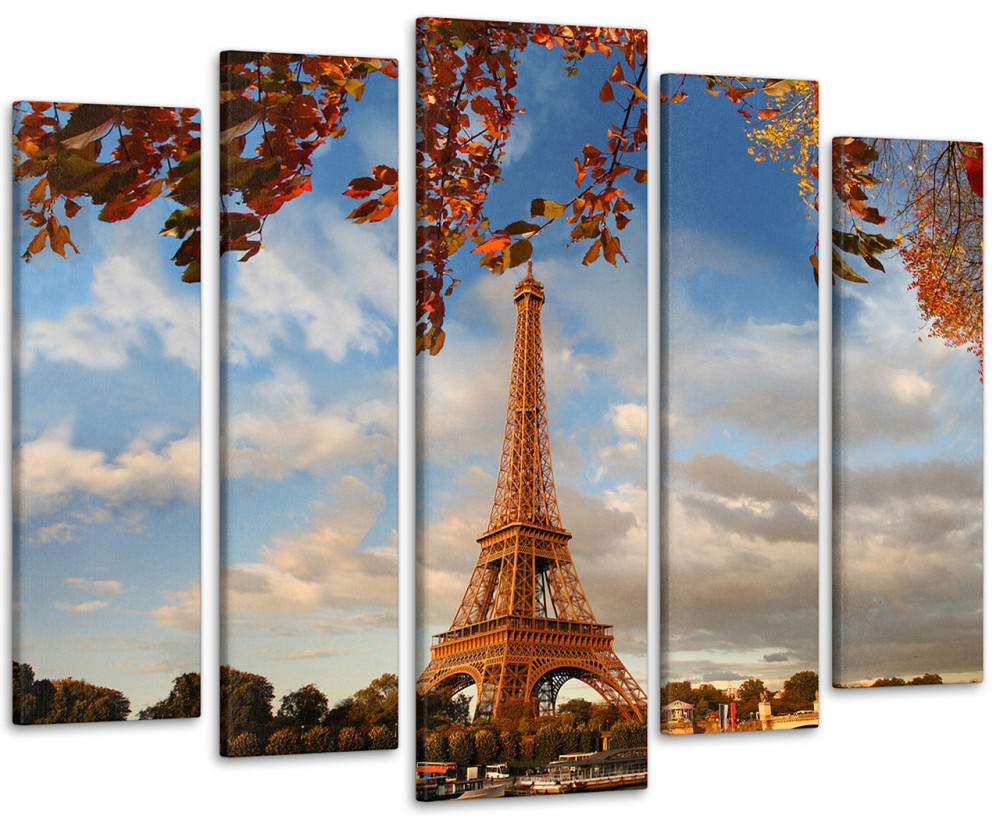 Модульна картина Париж Осінь Art-14_5 Київ - фото 1