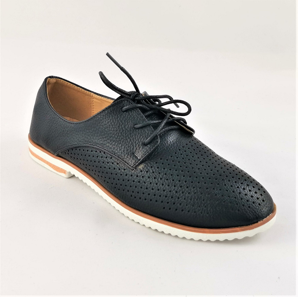 Жіночі Туфлі Чорні Мокасини Кросовки Слітонони (розміри: 37,38) - 11-1 Дніпро - фото 3