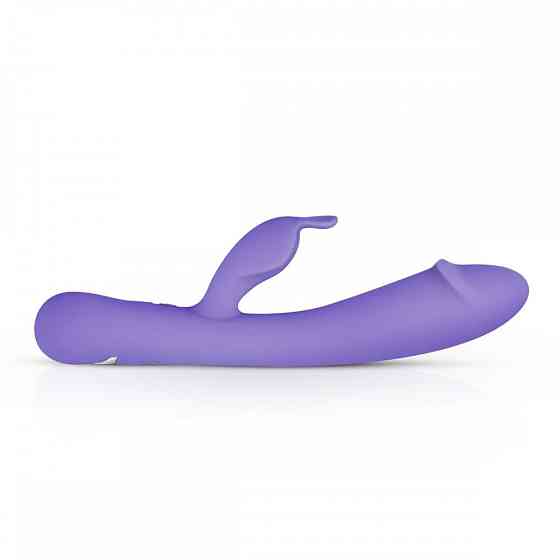 Вибратор-кролик Trix Good Vibes Only, силиконовый, фиолетовый, 22.5 см х 4 см Sex Aura Киев
