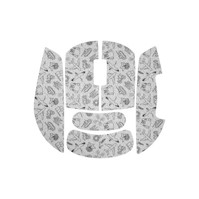 Мышка Hator Quasar 2 Ultra 4K Wireless/Bluetooth/USB White/Lilac (HTM571WL) Винница - изображение 4